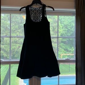 Black dress with pockets